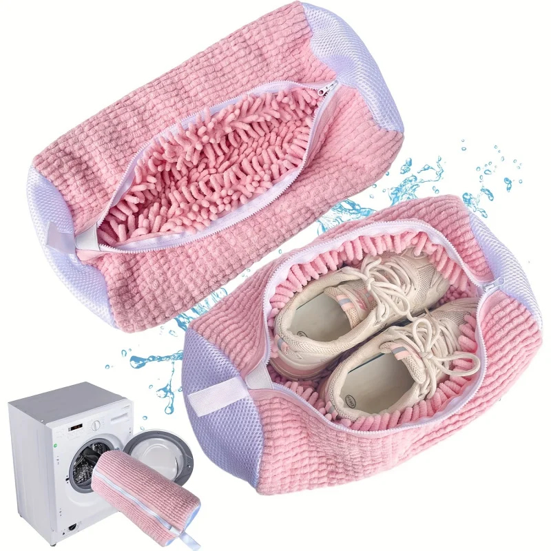 Shoe Brush - Sacchetto per lavaggio scarpe multiuso con