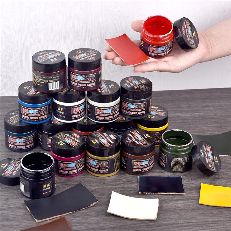 Leather Shoe Polish - 50ml Vernice per riparazione pelle acrilica