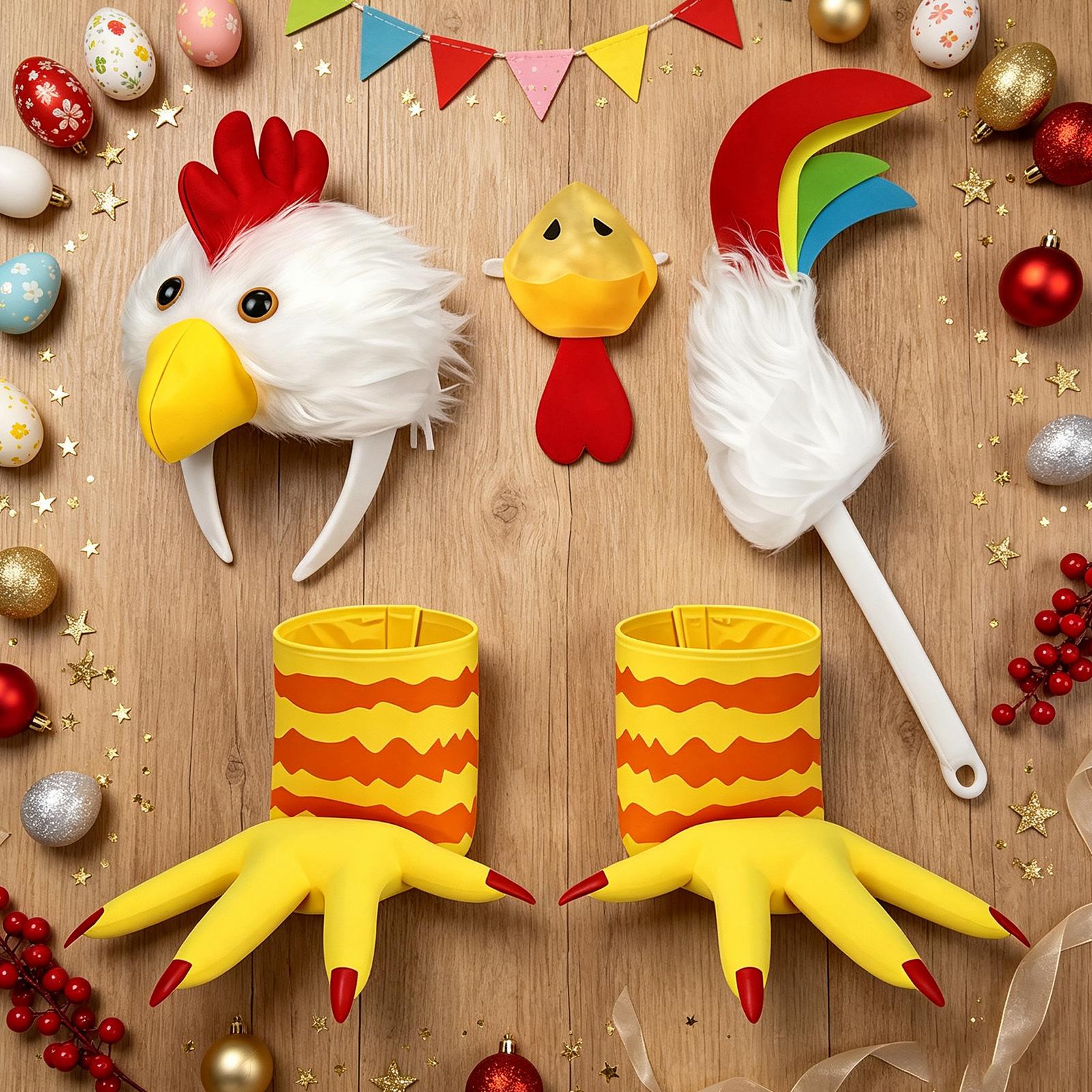 Accessori per costumi da gallo - Shoe Brush recensione e prezzo